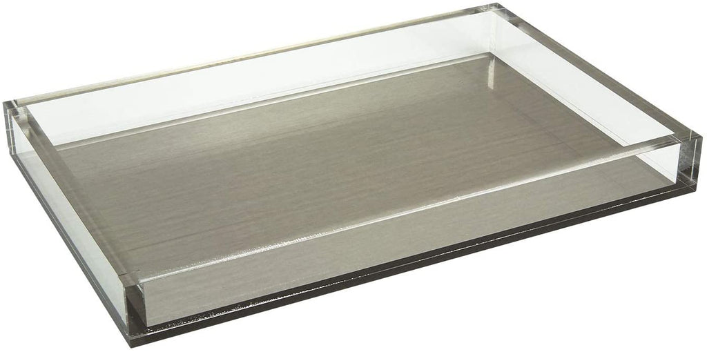 Lucite - Acrylic Rectangular Clear Tray – Il'argento USA