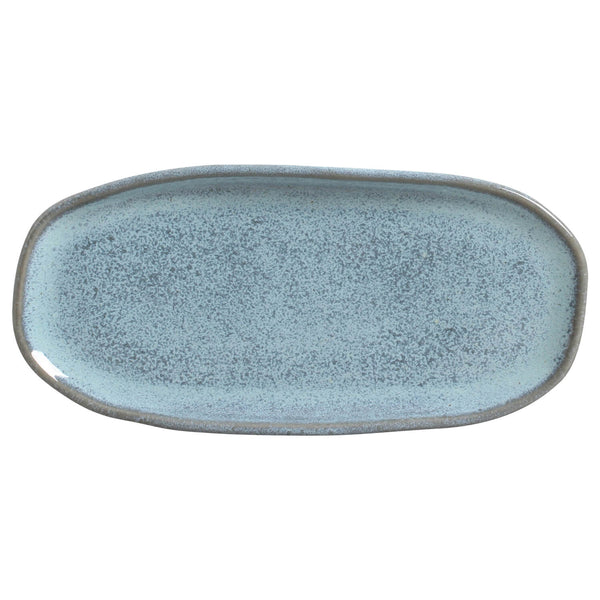 Breeze - Shallow Organic Oval Platter Small (Set of 4)
