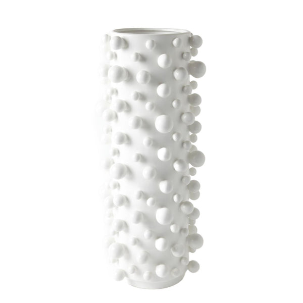 Molecule - Matte White Vase Large