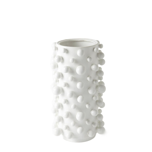 Molecule - Matte White Vase Small