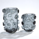 Rondelle - Grey Vase Small