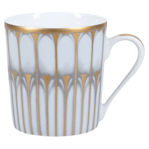 Arcades Grey & Gold - Coffee Cup