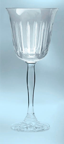 Water Goblet Stripes Clear(Set of 6)