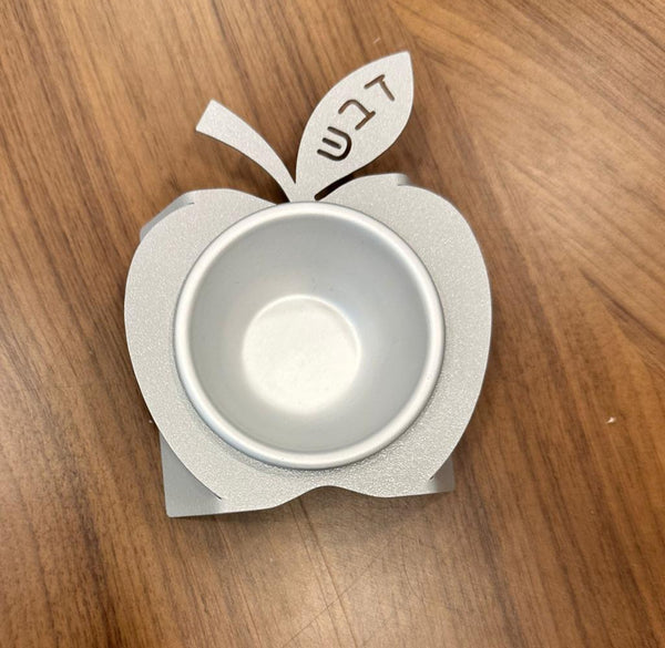 Mini Honey Pot - Apple Silver
