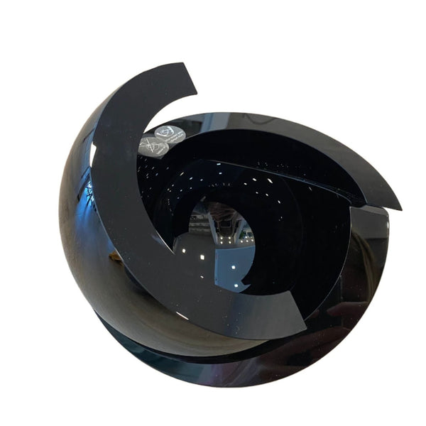 Armadillo - Black Sphere Crystal Small