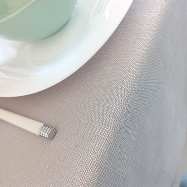 Altamira - Pearl Grey Polyester Tablecloth 60"x120"