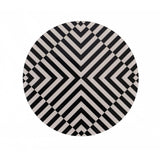 Placemats - Black & White Round (Set of 4)