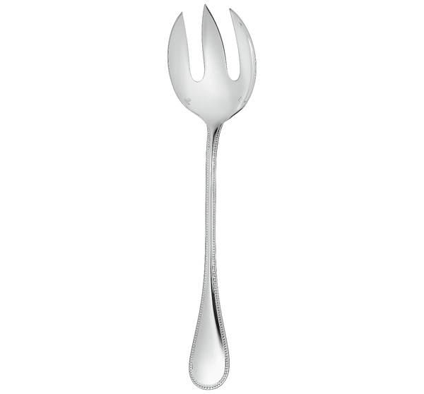 Perles - Silver Plated - Salad Serving Fork