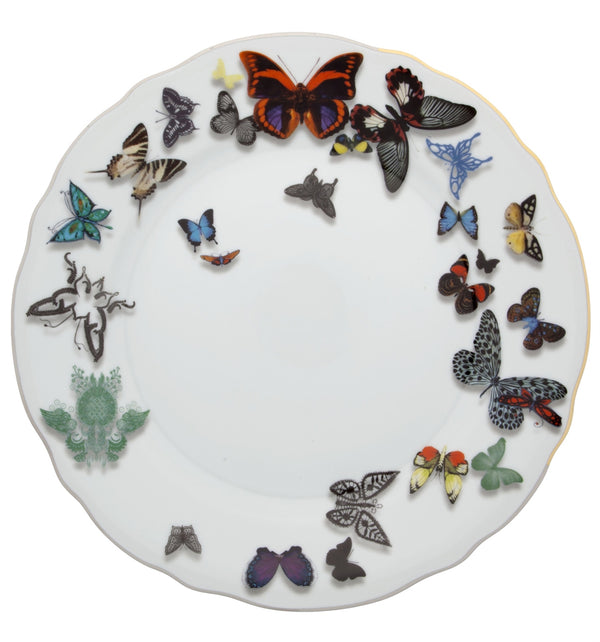 Butterfly parade - dinner plate