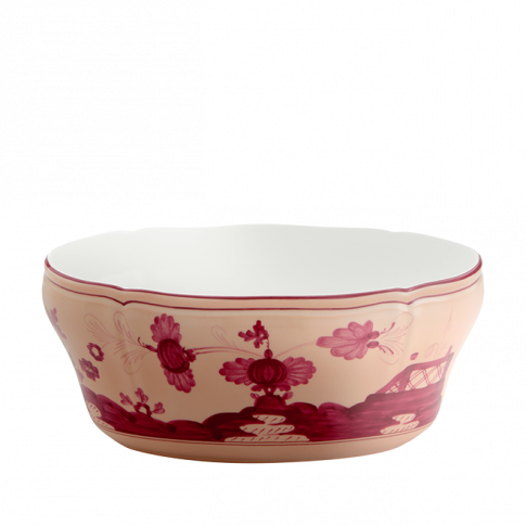 Oriente Italiano Vermiglio - Oval salad bowl