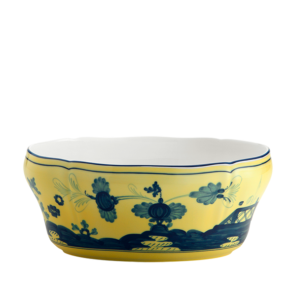 Oriente Italiano Citrino - Oval salad bowl