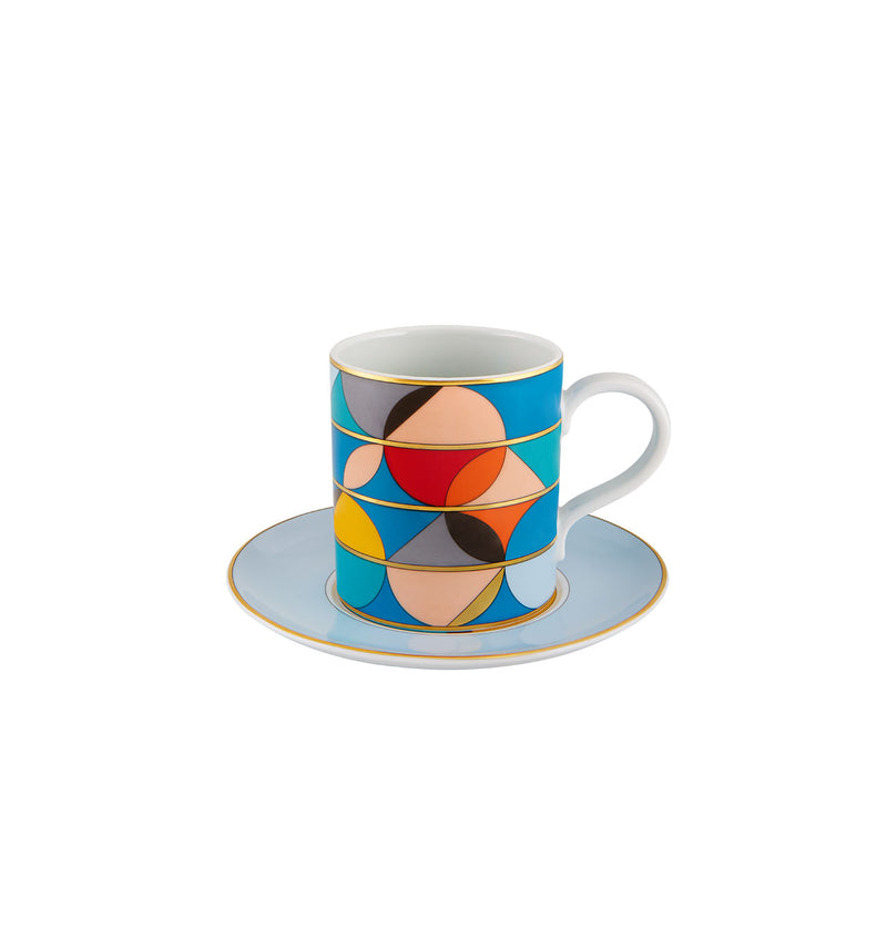 Futurismo - Tea cup and saucer