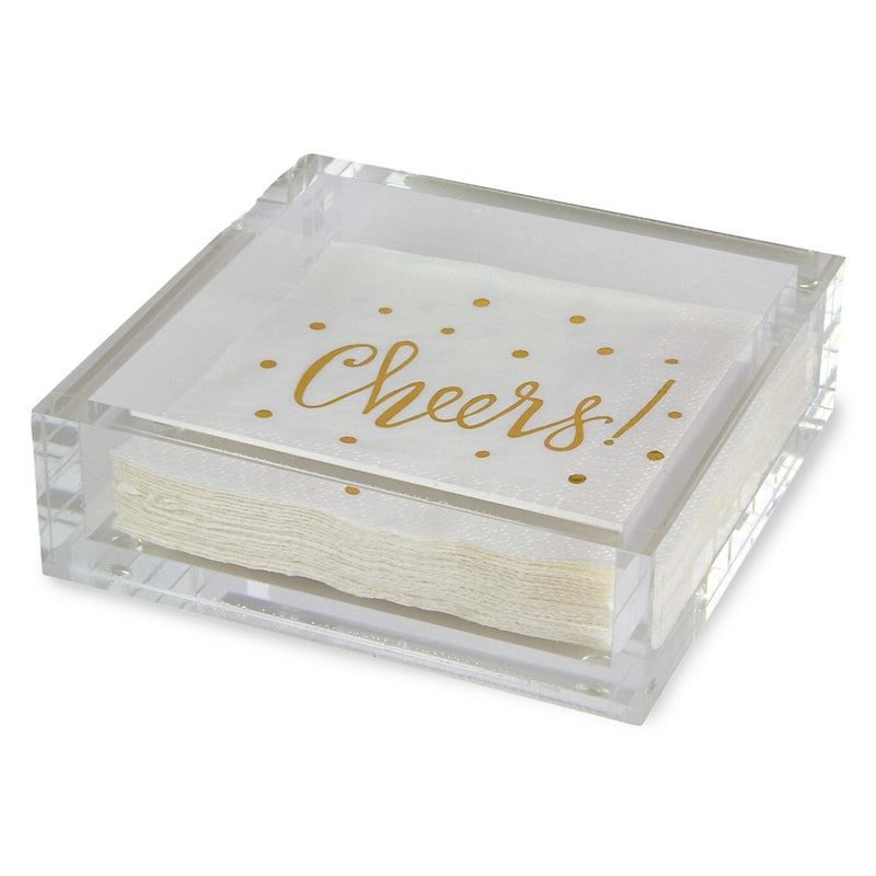 Lucite - Acrylic Cocktail Napkin Tray