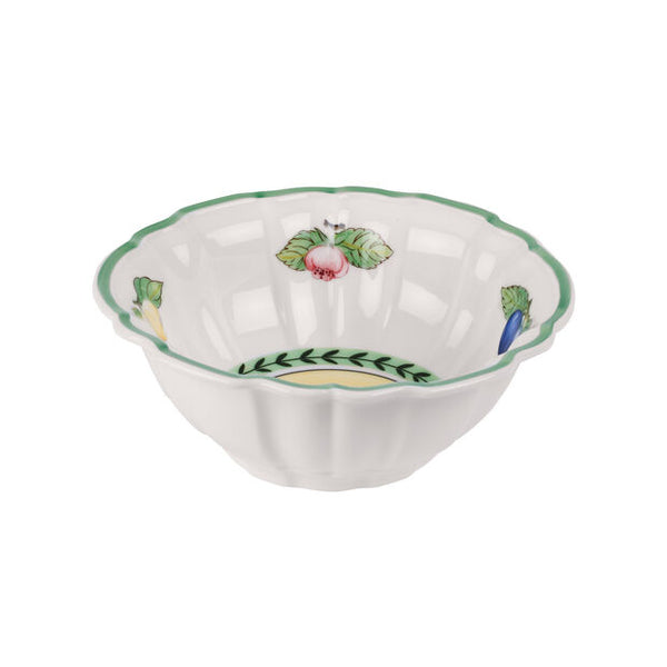 French Garden Fleurence - Fluted Rice Bowl (Set of 4)