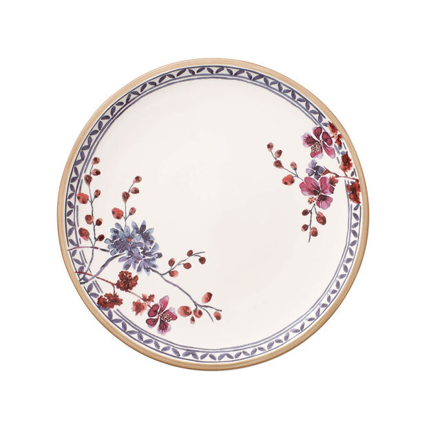 Artesano Provencal Lavender - Flat plate floral (Set of 6)