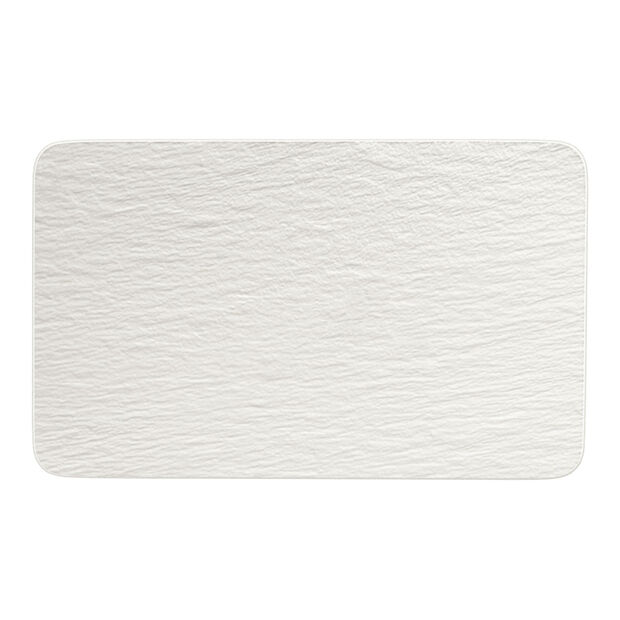 Manufacture Rock Blanc - Rectangular plate (Set of 6)