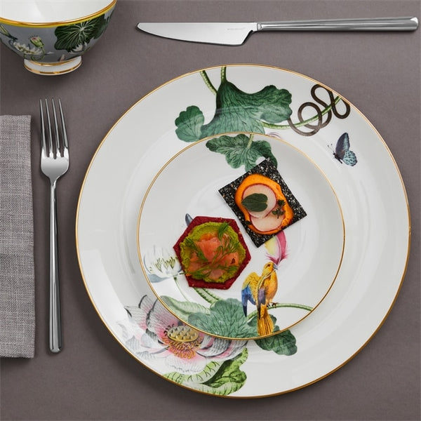 Wonderlust - Waterlily Coupe Dinner Plate