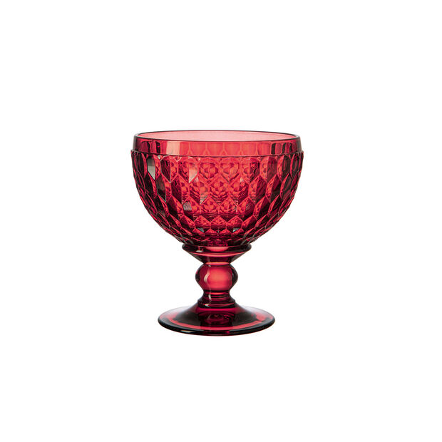 Boston Colored - Champagne bowl red (Set of 6)