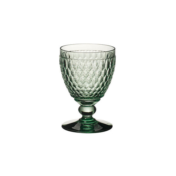 Boston Colored - watergoblet green (Set of 4)