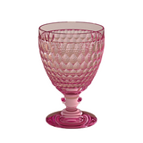 Boston Colored - water goblet rose (Set of 4)