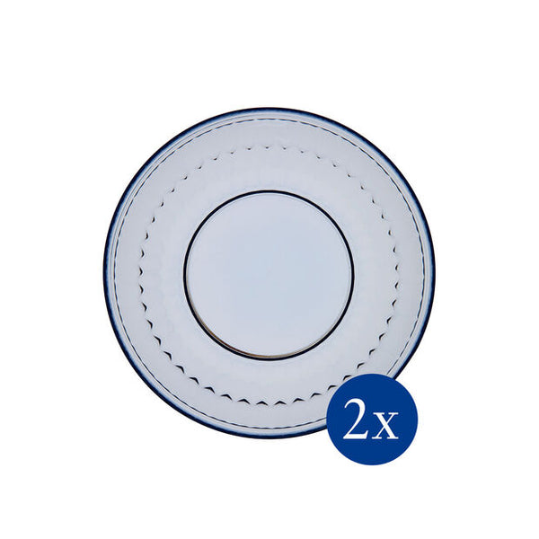 Boston Colored - Salad plate blue (Set of 2)