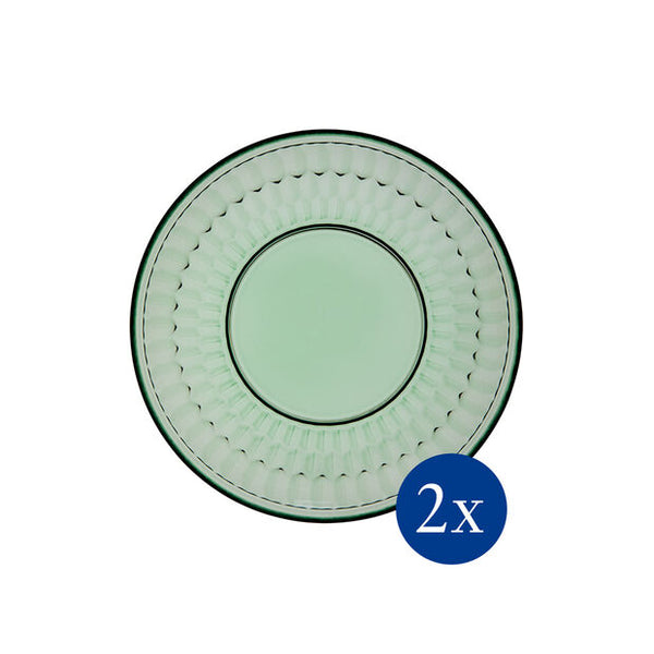 Boston Colored - Salad plate green (Set of 2)
