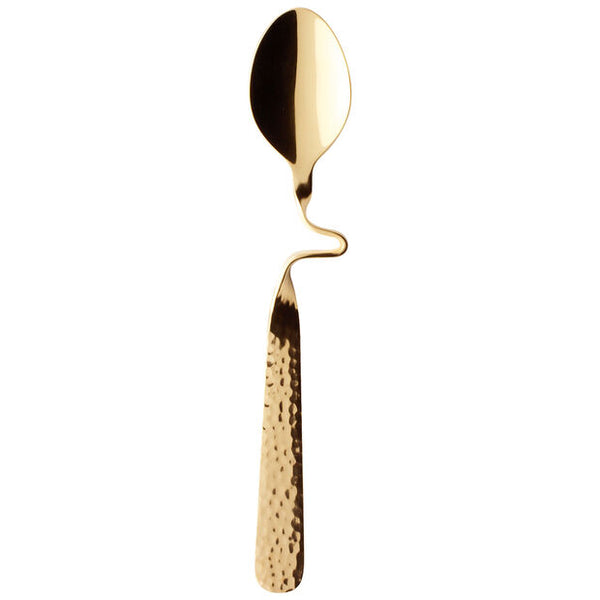 New Wave Caffe - Spoon Coffee spoon gold plated (Set of 6)