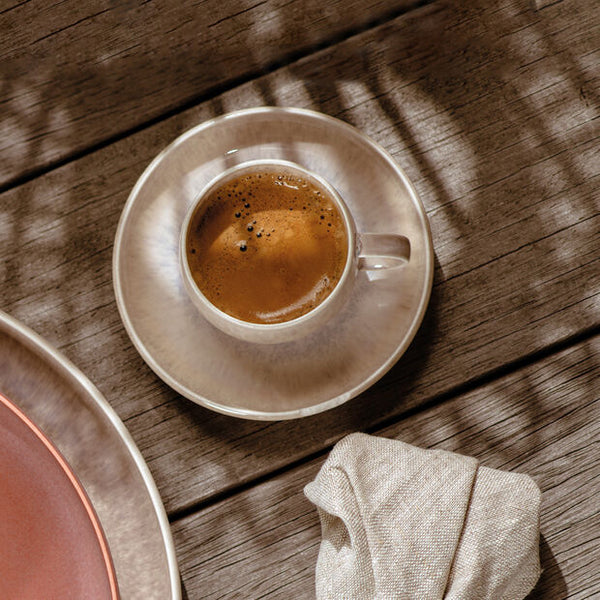 Perlemor Sand - Espresso Cup Saucer (Set of 2)