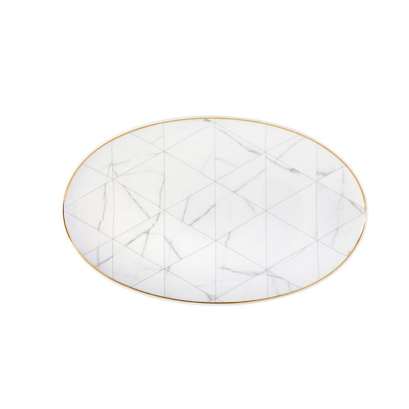 Carrara - large oval platter