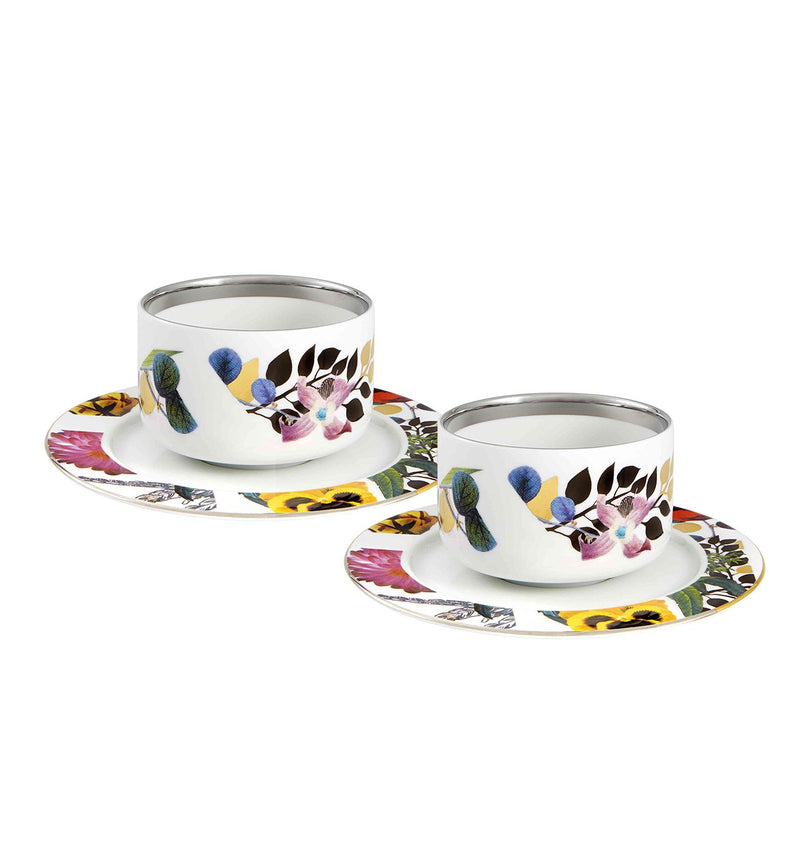 Primavera - Set 2 Tea Cups & Saucers