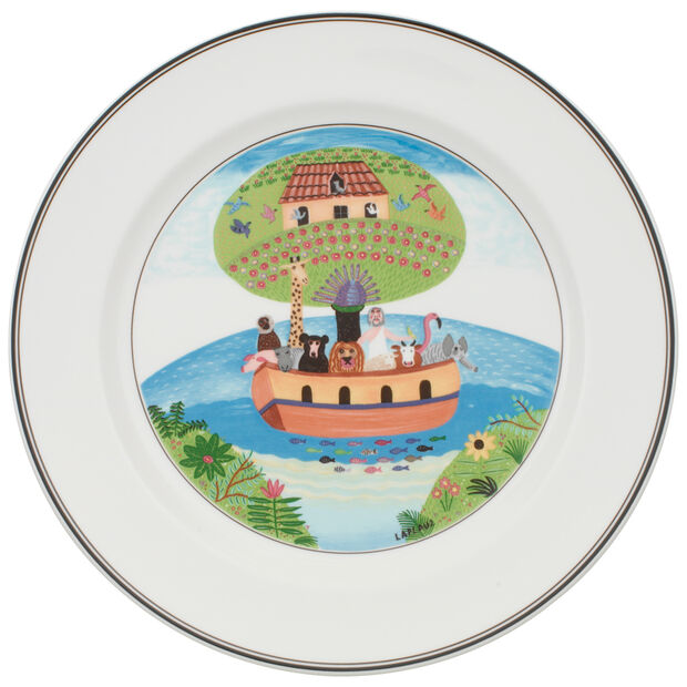 Design Naif - Dinner Plate Noahs Ark (Set of 6)