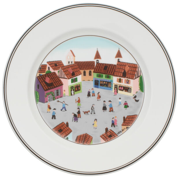 Design Naif - Dinner Plate Village (Set of 6)