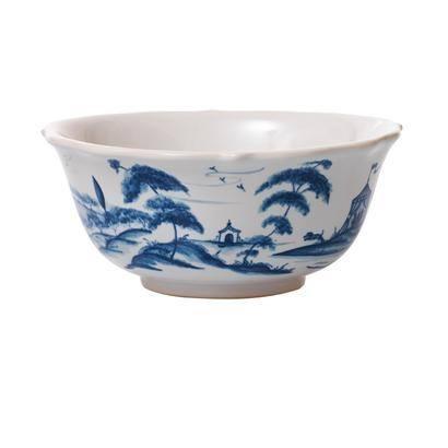 Country Estate Delft Blue - Cereal/Ice Cream Bowl Hen House (Set of 6)