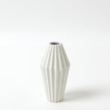 Milos - Vase Matte White Small