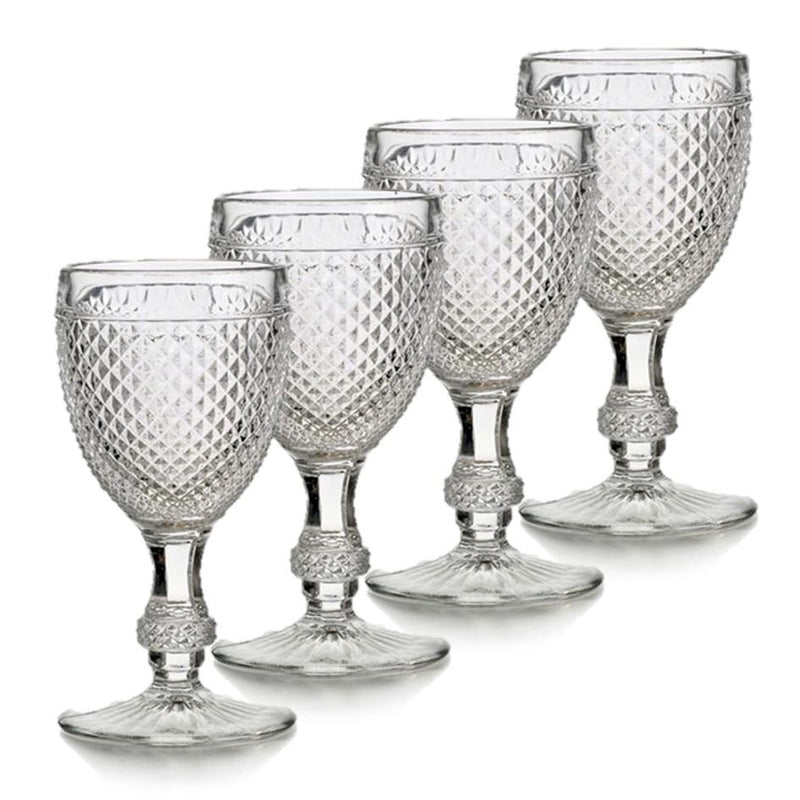 Bicos - Set Of 4 Red Wine Clear