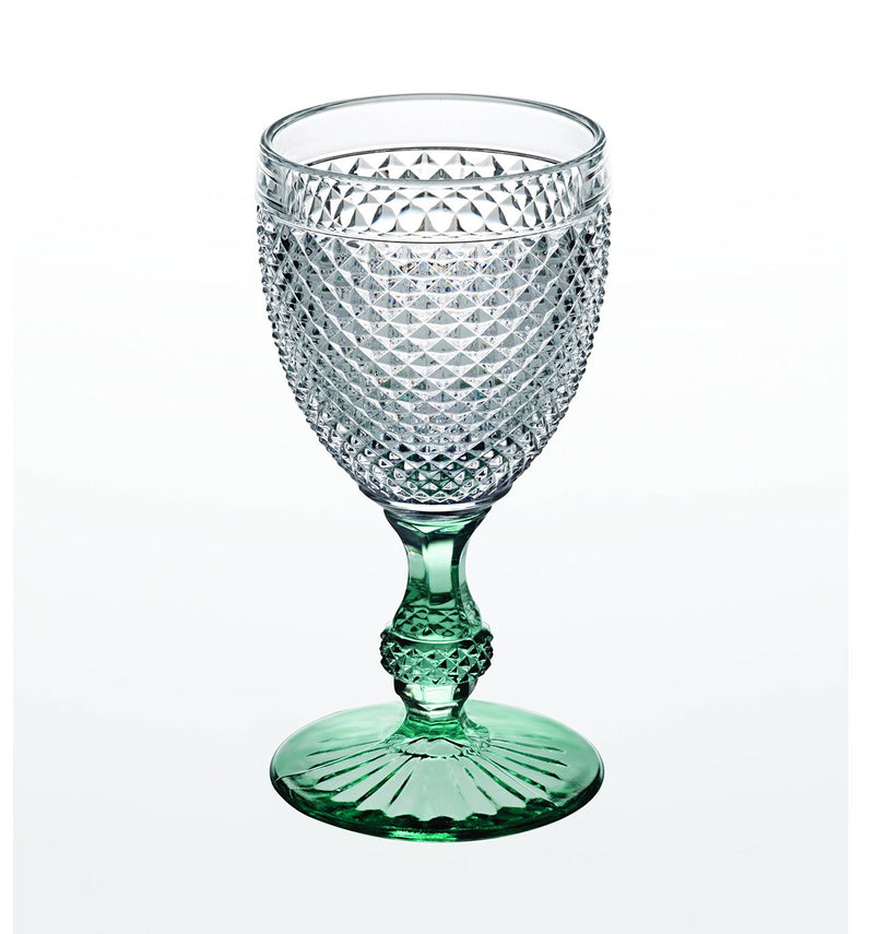 Bicos Bicolor - Goblet With Mint Stem