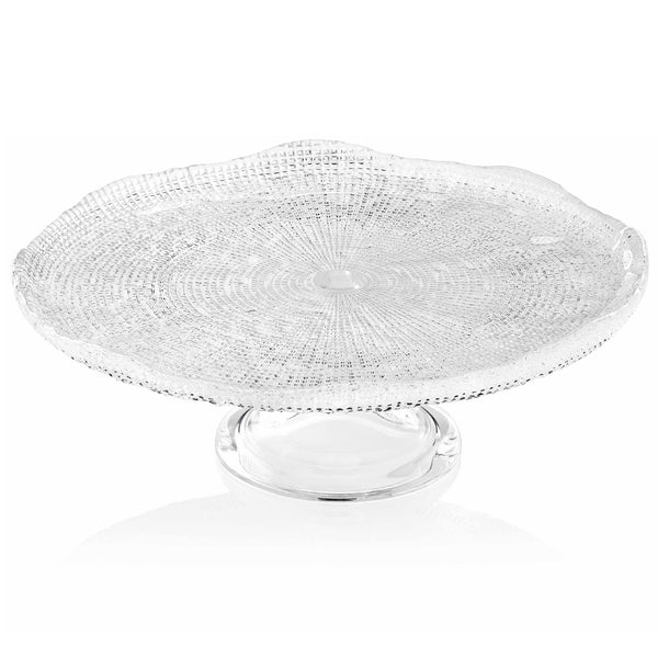 Diamante - Footed Cake Plate M/L