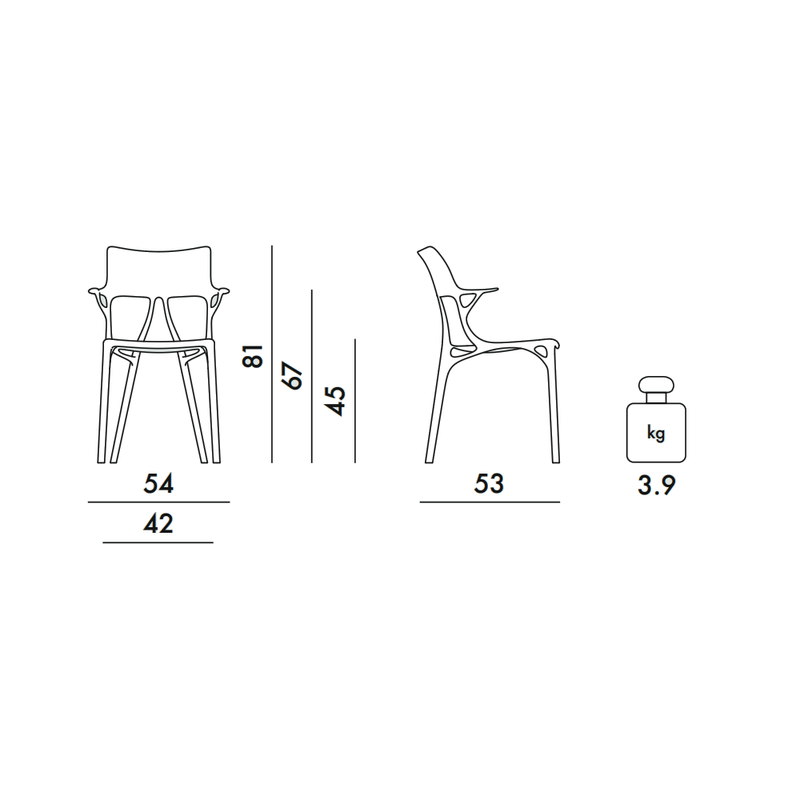 A.I. - Armchair (Set of 2)