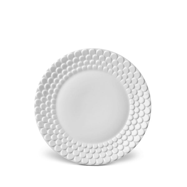 Aegean - White Sculpted Dessert Plate