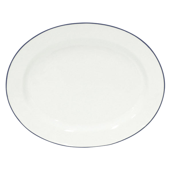 Beja white - Oval platter