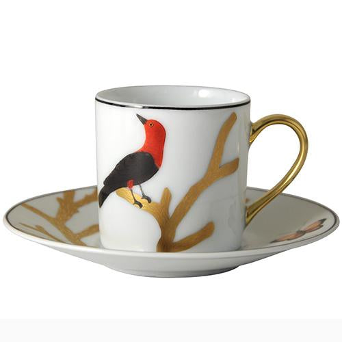 Aux Oiseaux - Coffee Cup And Saucer