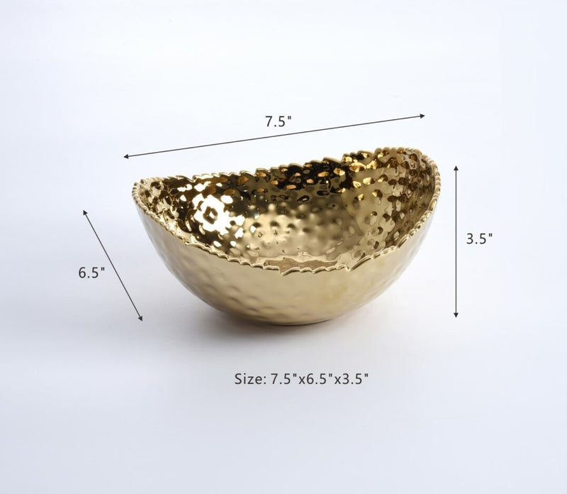 Golden Millennium - Gold - Medium Oval Bowl