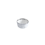 Bianca - White and Silver - Snack Bowl