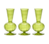 Tess Bud - Olive Vase (Set of 3)