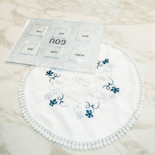 Passover Seder Plate - Marble