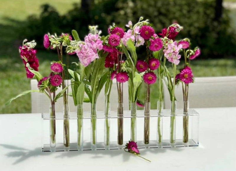Tubes - Acrylic Flower Vases
