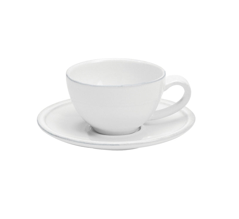 Friso white - Coffee cup & saucer (Set of 6)