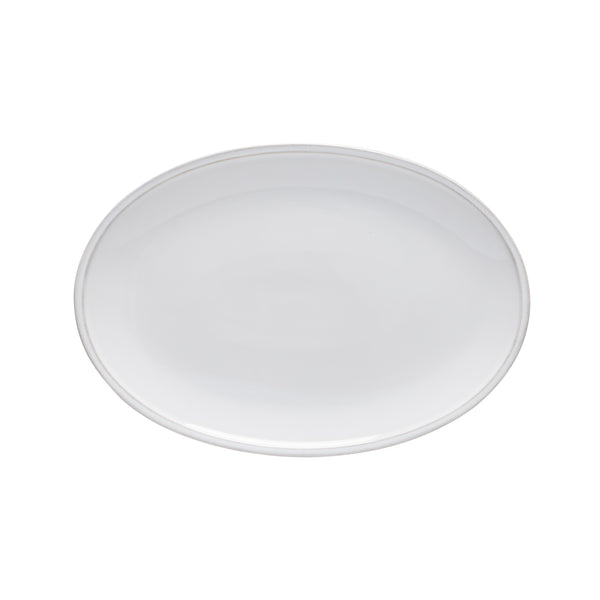 Friso white - Oval steak plate (Set of 6)