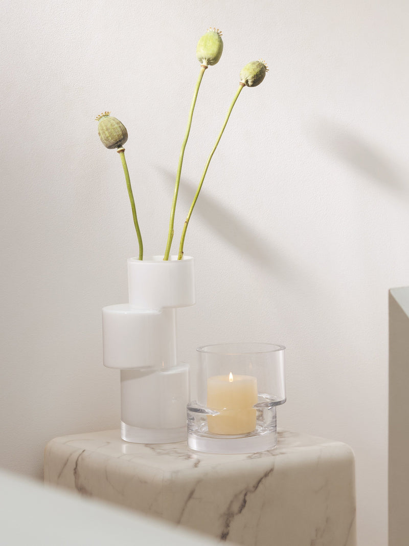 Tier - Vase Chalk White Medium
