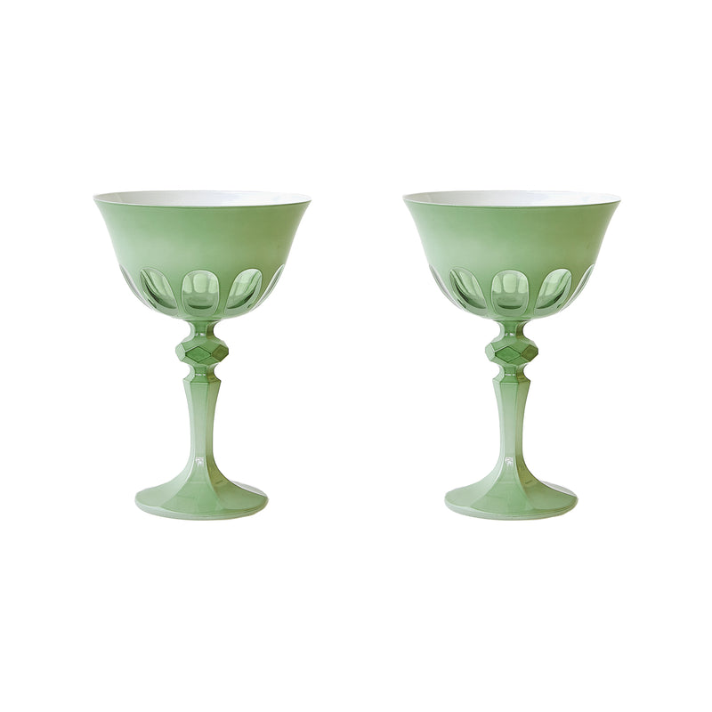 Coupe - Glasses Pale Sage (Set of 2)